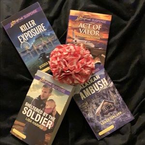 SET OF 4 LOVE INSPIRED SUSPENSE NOVELS